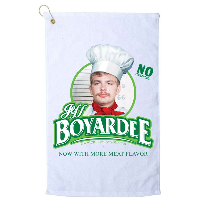 Jeff Boyardee Creepy Jason Golf Towel