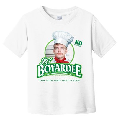 Jeff Boyardee Creepy Jason Toddler T-Shirt