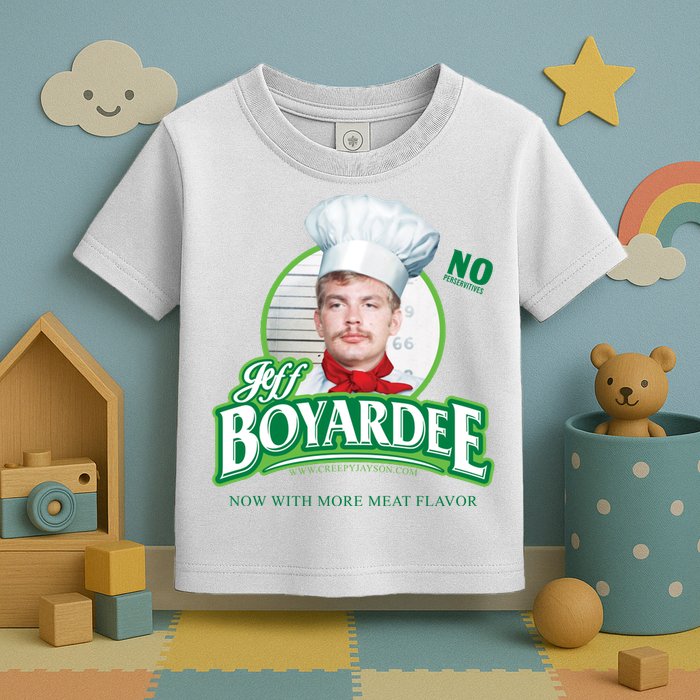 Jeff Boyardee Creepy Jason Toddler T-Shirt