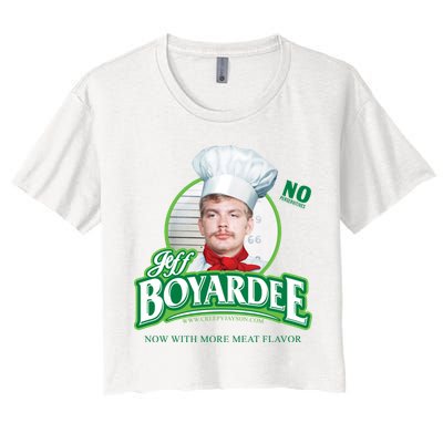 Jeff Boyardee Creepy Jason Crop Top