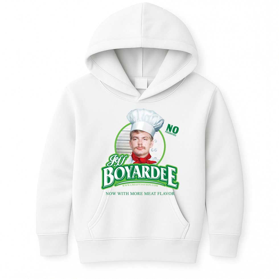 Jeff Boyardee Creepy Jason Kids Hoodie