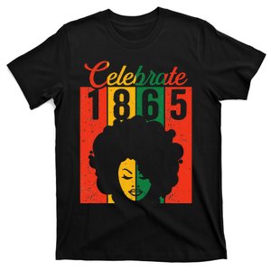 Juneteenth Black  Celebrate 1865 Independence Day T-Shirt