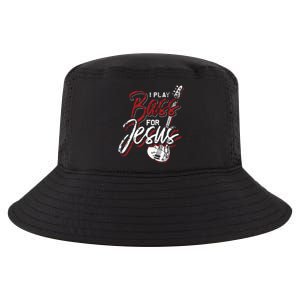 Jesus Bassist Christian Bass Player Bass Guitar Cool Comfort Performance Bucket Hat