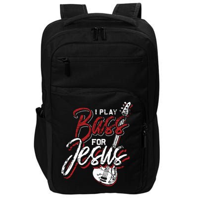 Jesus Bassist Christian Bass Player Bass Guitar Impact Tech Backpack