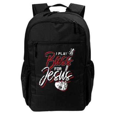 Jesus Bassist Christian Bass Player Bass Guitar Backpack