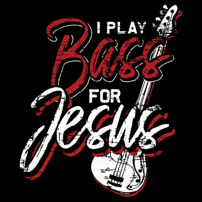 Jesus Bassist Christian Bass Player Bass Guitar 16 in Basic Backpack