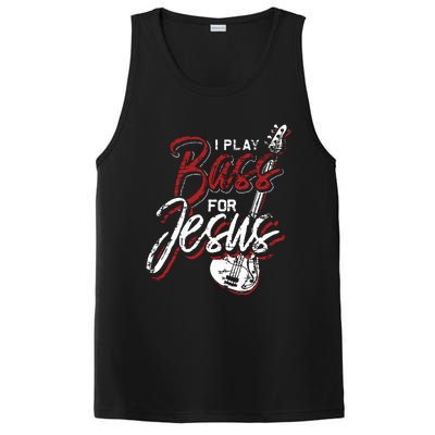 Jesus Bassist Christian Bass Player Bass Guitar PosiCharge Competitor Tank