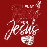 Jesus Bassist Christian Bass Player Bass Guitar Long Sleeve Shirt
