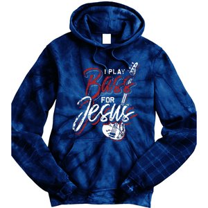 Jesus Bassist Christian Bass Player Bass Guitar Tie Dye Hoodie