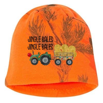 Jingle Bales Christmas Farm Farmer Holiday Season Kati - Camo Knit Beanie