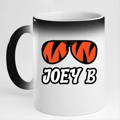 Joey B Cincinatti 11oz Black Color Changing Mug