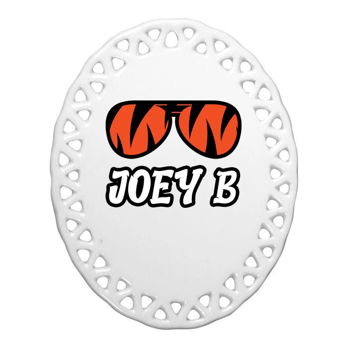 Joey B Cincinatti Ceramic Oval Ornament