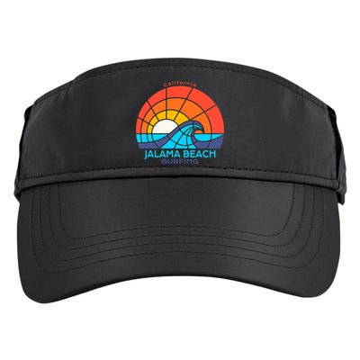 Jalama Beach California Surfing Beach Adult Drive Performance Visor