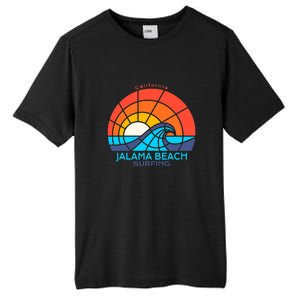 Jalama Beach California Surfing Beach Tall Fusion ChromaSoft Performance T-Shirt