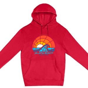 Jalama Beach California Surfing Beach Premium Pullover Hoodie