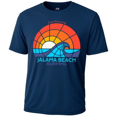 Jalama Beach California Surfing Beach Performance Shirt