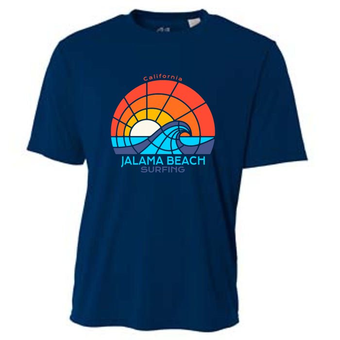 Jalama Beach California Surfing Beach Cooling Performance Crew T-Shirt