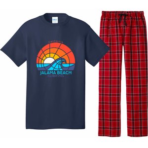 Jalama Beach California Surfing Beach Pajama Set