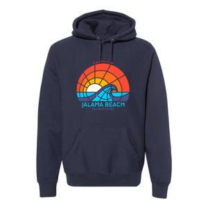 Jalama Beach California Surfing Beach Premium Hoodie