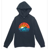 Jalama Beach California Surfing Beach Urban Pullover Hoodie