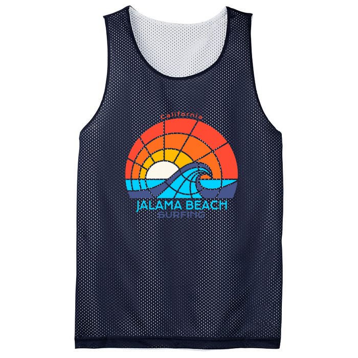 Jalama Beach California Surfing Beach Mesh Reversible Basketball Jersey Tank