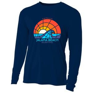 Jalama Beach California Surfing Beach Cooling Performance Long Sleeve Crew