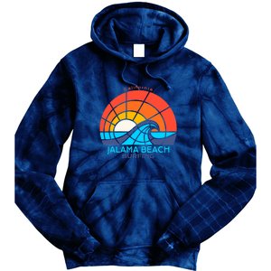 Jalama Beach California Surfing Beach Tie Dye Hoodie