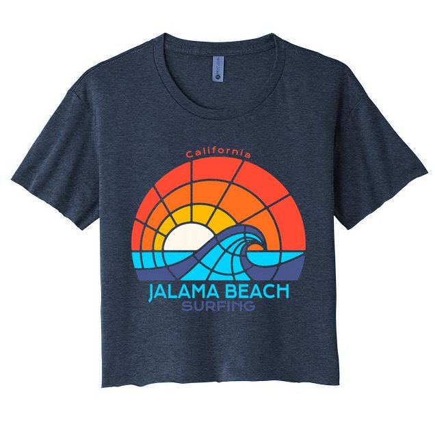 Jalama Beach California Surfing Beach Crop Top