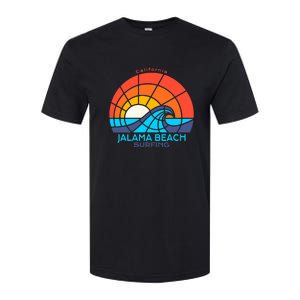 Jalama Beach California Surfing Beach Softstyle CVC T-Shirt