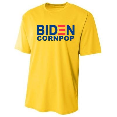 Joe Biden Corn Pop Funny Performance Sprint T-Shirt