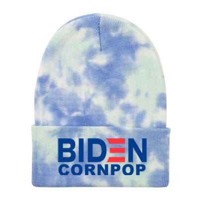 Joe Biden Corn Pop Funny Tie Dye 12in Knit Beanie