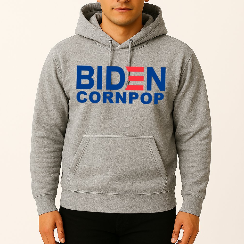 Joe Biden Corn Pop Funny Hoodie