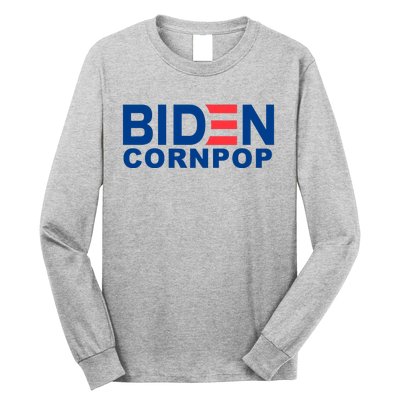 Joe Biden Corn Pop Funny Long Sleeve Shirt