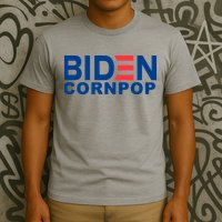 Joe Biden Corn Pop Funny T-Shirt