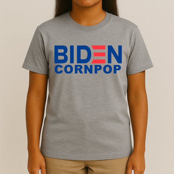 Joe Biden Corn Pop Funny T-Shirt