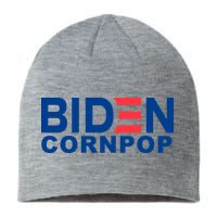 Joe Biden Corn Pop Funny Sustainable Beanie