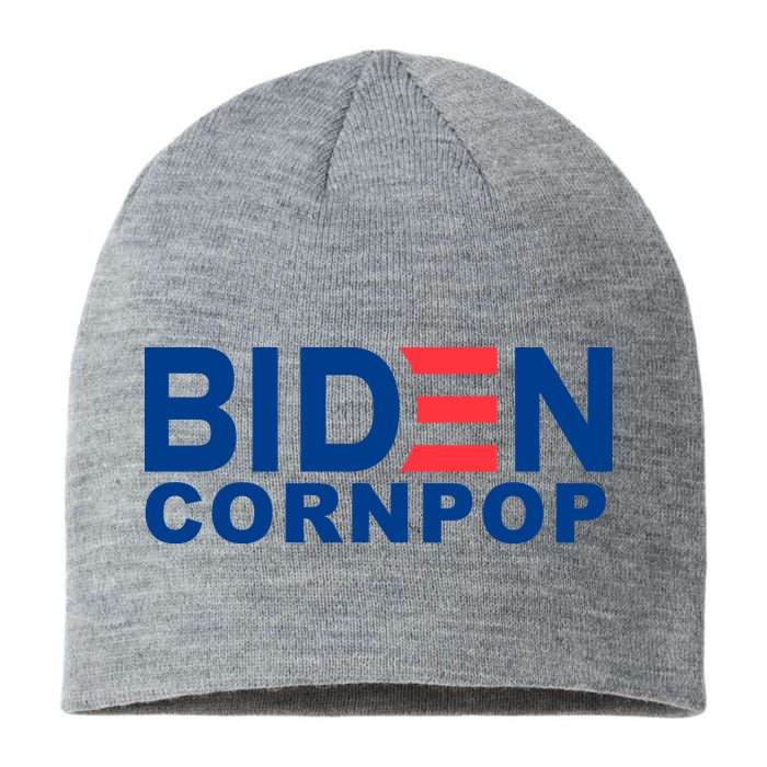 Joe Biden Corn Pop Funny Sustainable Beanie