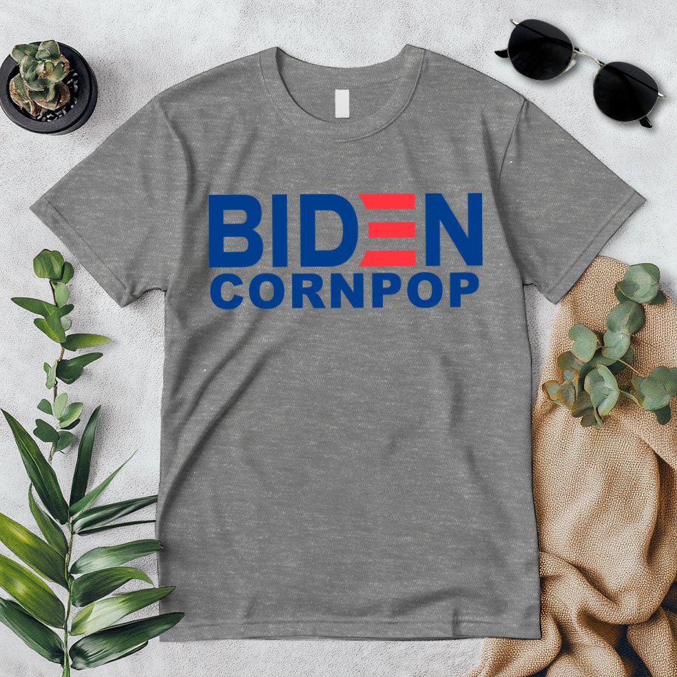 Joe Biden Corn Pop Funny Premium T-Shirt
