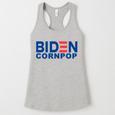 Joe Biden Corn Pop Funny Womens Tank Top