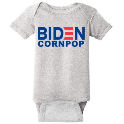 Joe Biden Corn Pop Funny Baby Bodysuit
