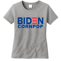 Joe Biden Corn Pop Funny Womens T-Shirt