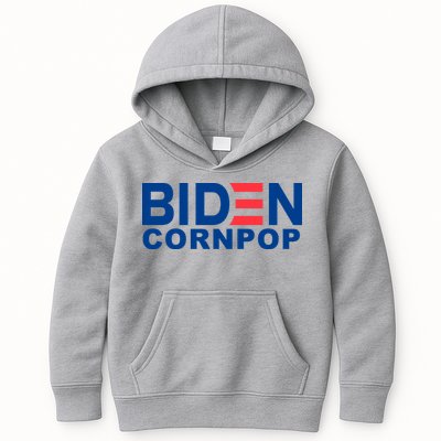 Joe Biden Corn Pop Funny Kids Hoodie