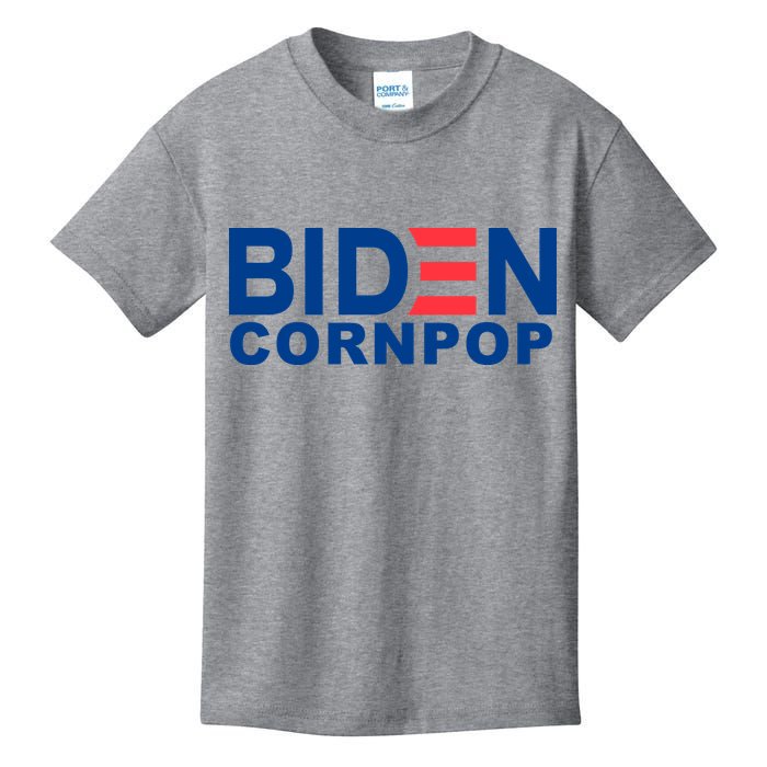 Joe Biden Corn Pop Funny Kids T-Shirt