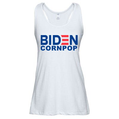 Joe Biden Corn Pop Funny Ladies Essential Flowy Tank