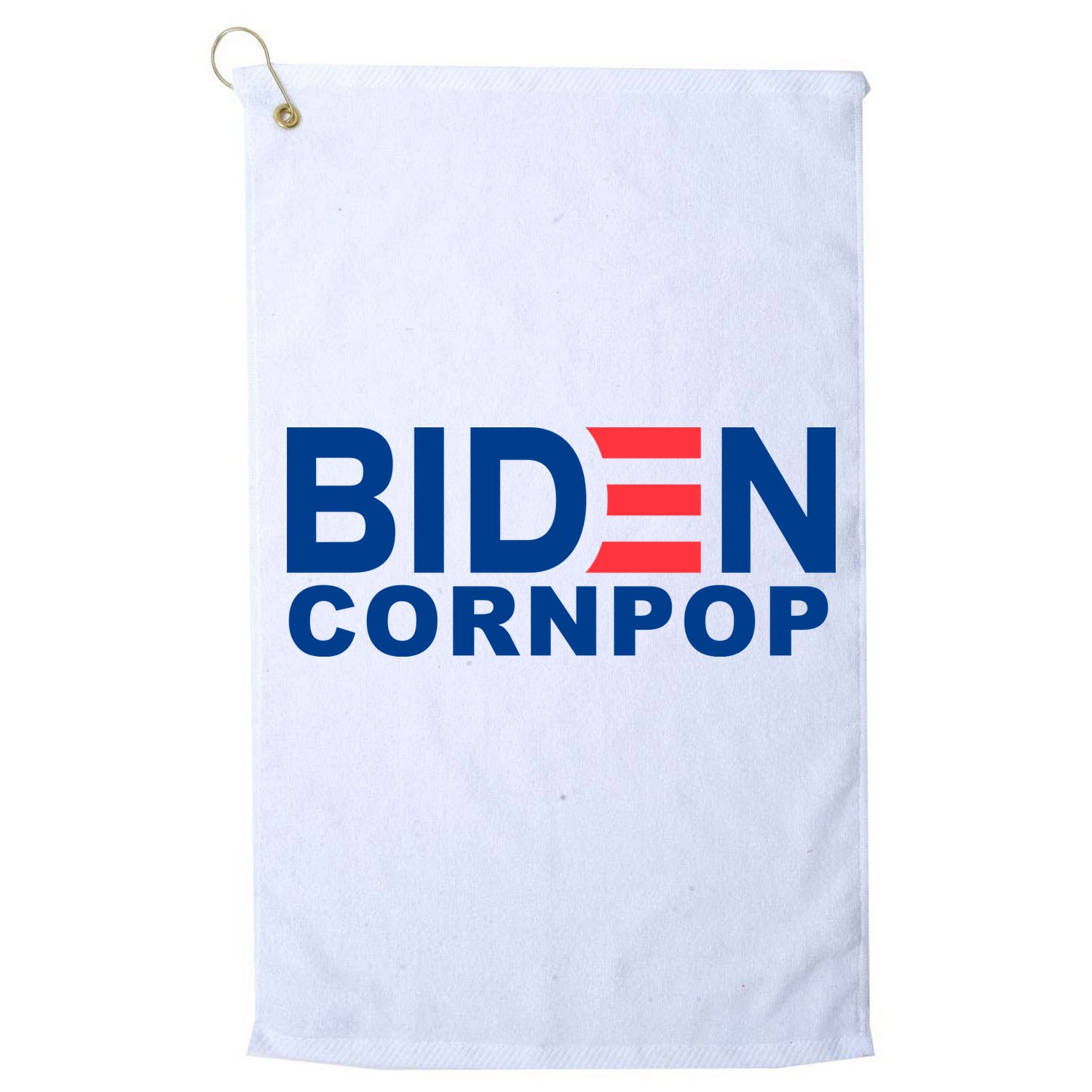 Joe Biden Corn Pop Funny Golf Towel