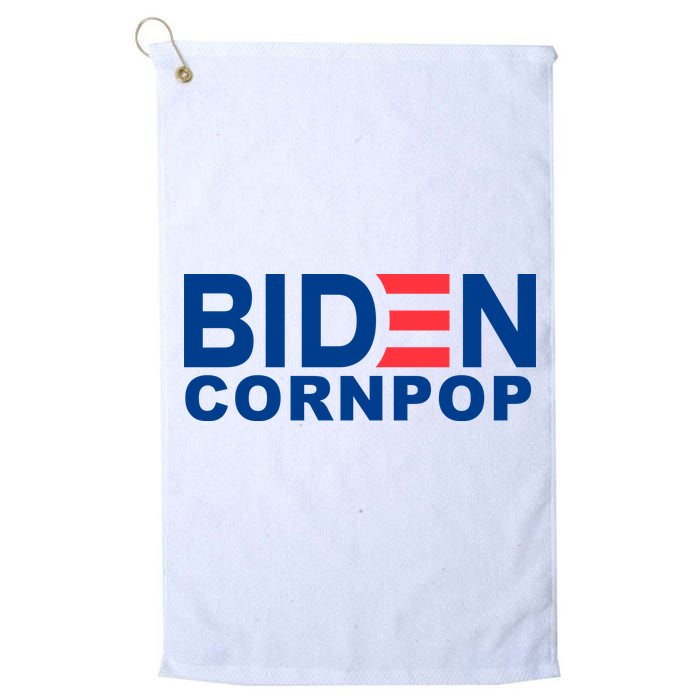 Joe Biden Corn Pop Funny Golf Towel