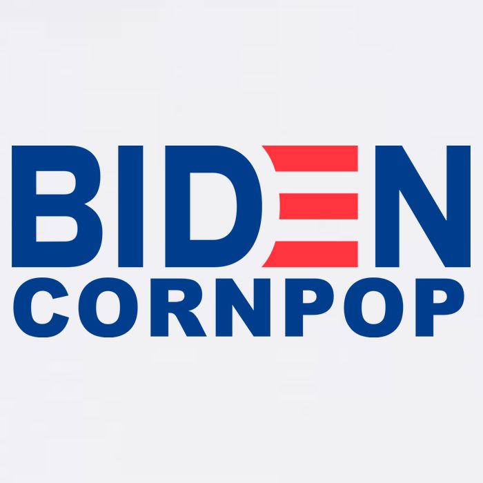 Joe Biden Corn Pop Funny Golf Towel