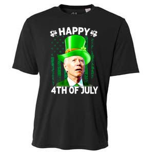 Joe Biden Confused Happy 4th Of July Funny St Patricks Day Cooling Performance Crew T-Shirt