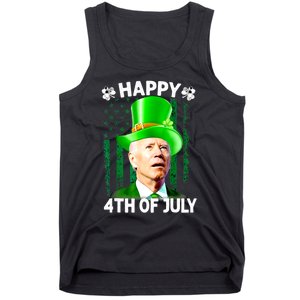 Joe Biden Confused Happy 4th Of July Funny St Patricks Day Tank Top