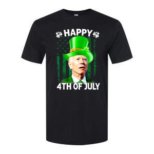 Joe Biden Confused Happy 4th Of July Funny St Patricks Day Softstyle CVC T-Shirt